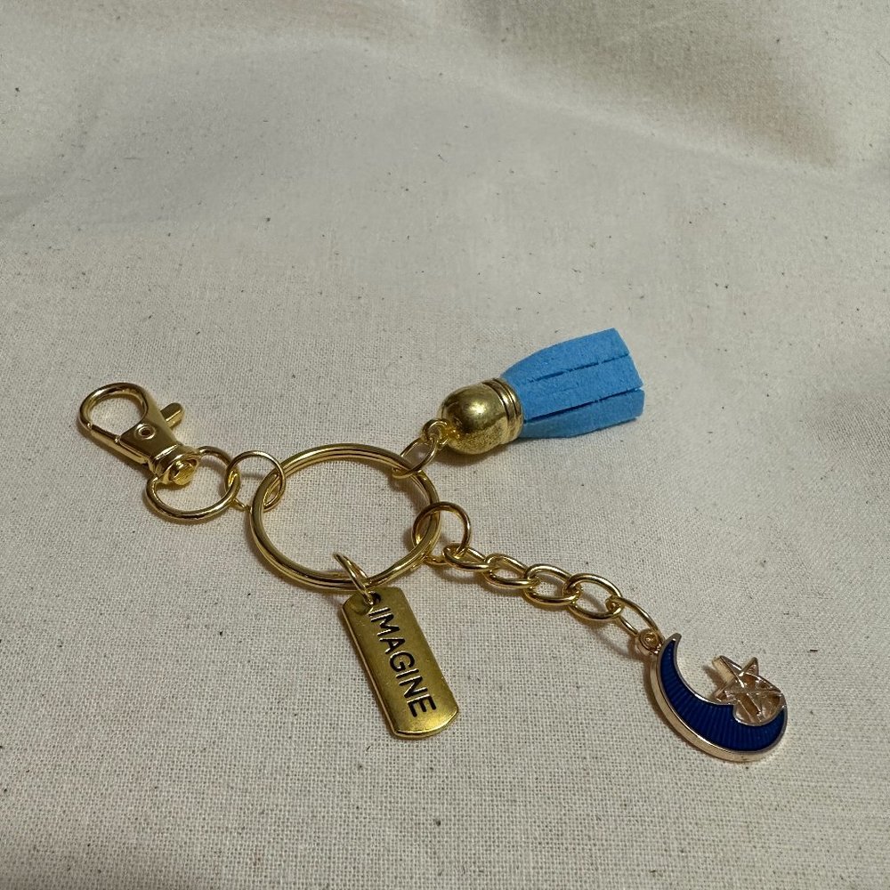 Handmade By Me Keyring/Bag Charm